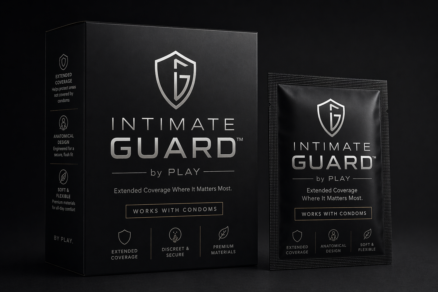 INTIMATE GUARD™ by PLAY™ | Extra layer of Intimacy Protection for Men